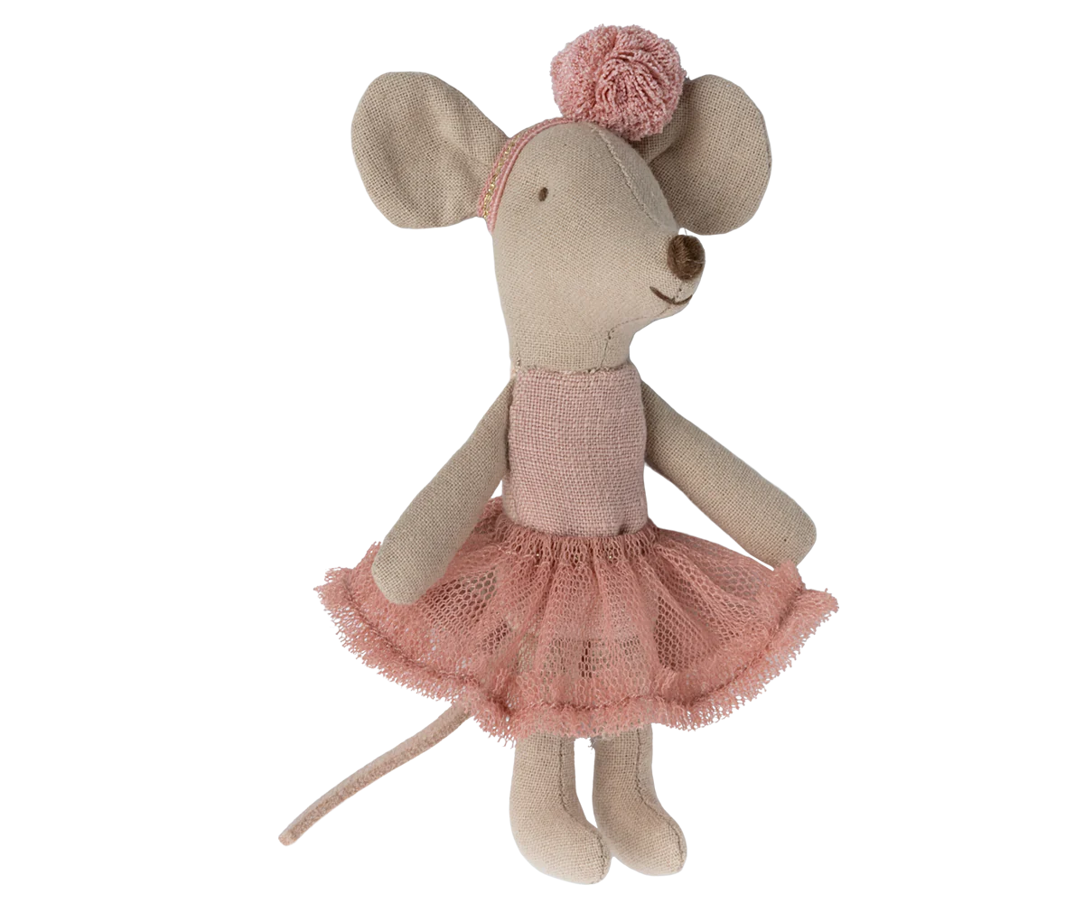 Ballerina Maus - kleine Schwester- Rose Maileg