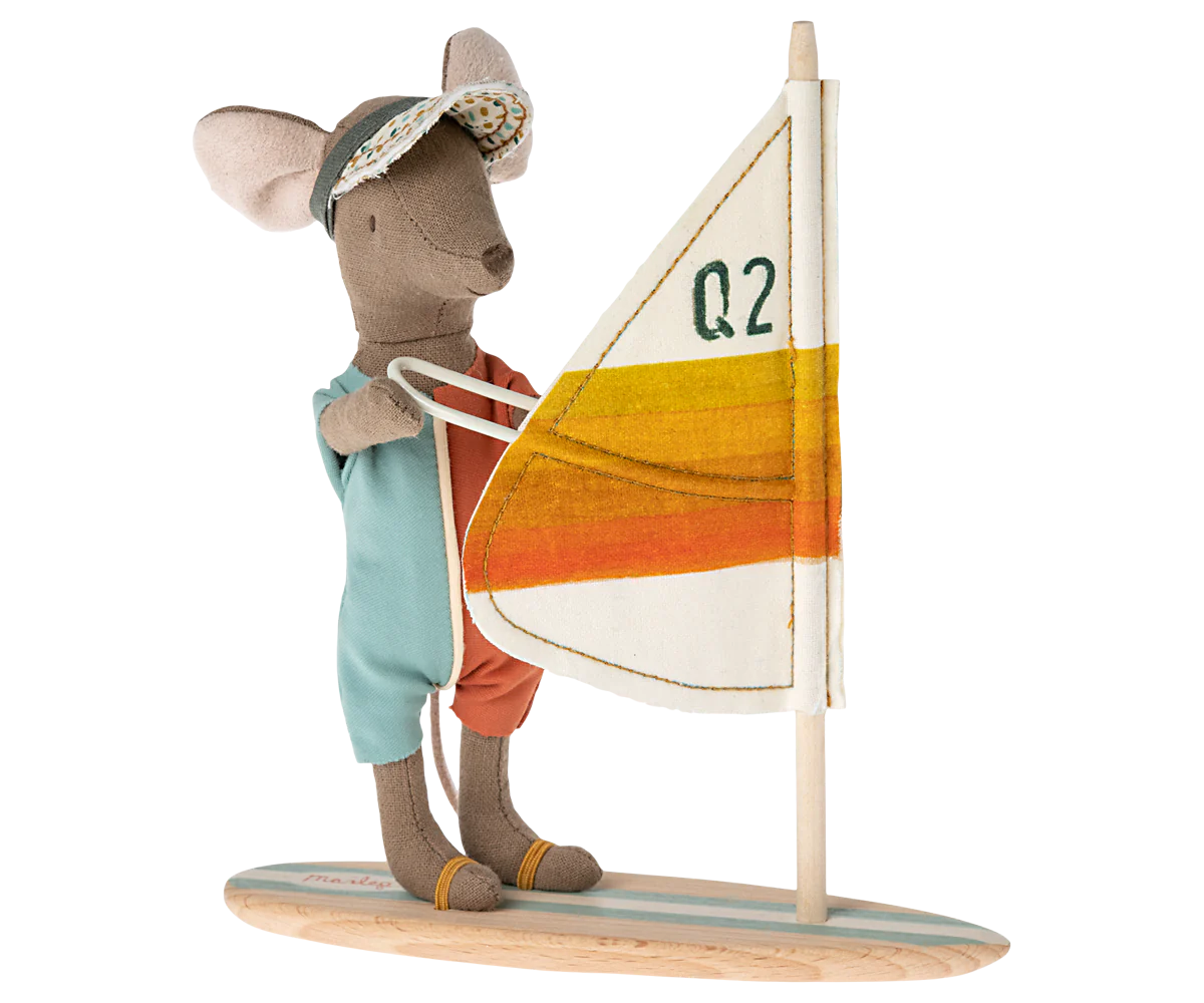 Strandmaus - Surfer - großer Bruder Maileg