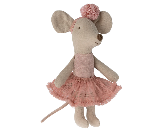 Ballerina Maus - kleine Schwester- Rose Maileg