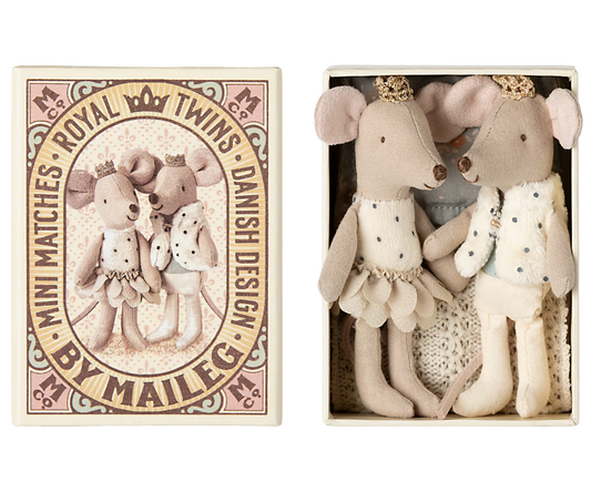 Royal Twins - königliche Mäuse - kleine Schwester- Kleiner Bruder Maileg