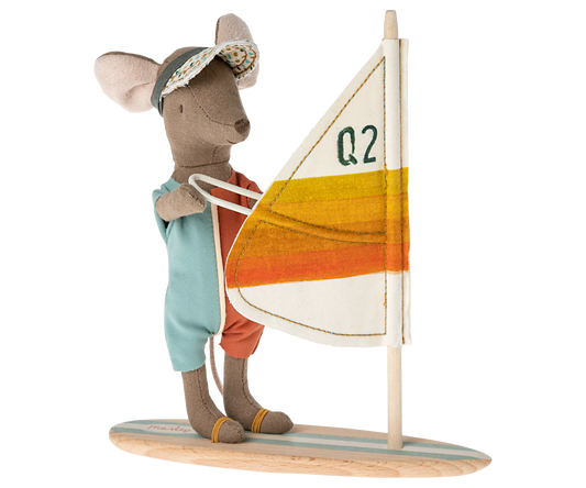 Strandmaus - Surfer - großer Bruder Maileg