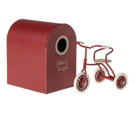 Dreirad mit  GaragenBox Maileg