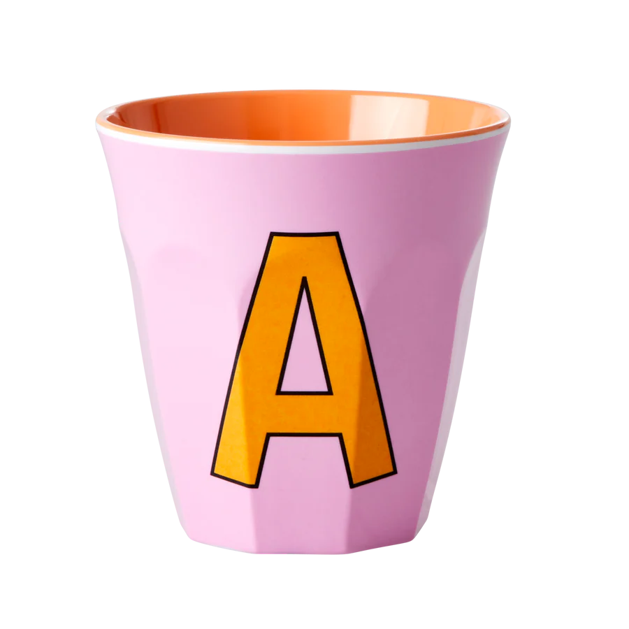 Melanine Becher  pink  A  Rice