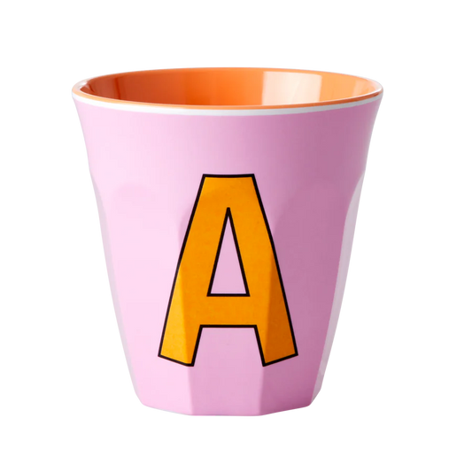 Melanine Becher  pink  A  Rice