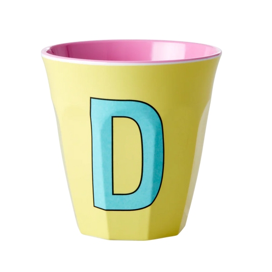 Melamin Becher D gelb Rice